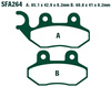 Klocki Hamulcowe EBC SFA264HH