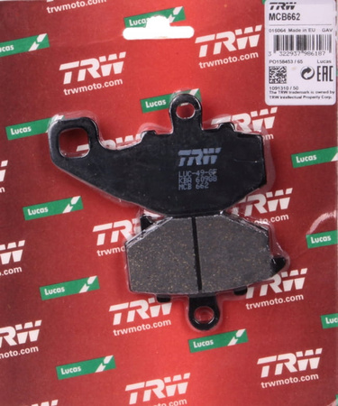 Klocki Hamulcowe TRW MCB662