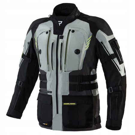 Męska Kurtka Rebelhorn Patrol Grey Black Fluo