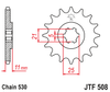 Zębatka Przednia JT JTF508.14