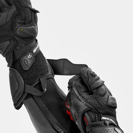 Rękawice Motocyklowe SHIMA RS-3 BLACK RED czarny czerwone