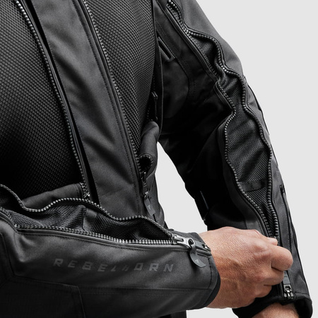 Kurtka Motocyklowa Rebelhorn Cubby V Black
