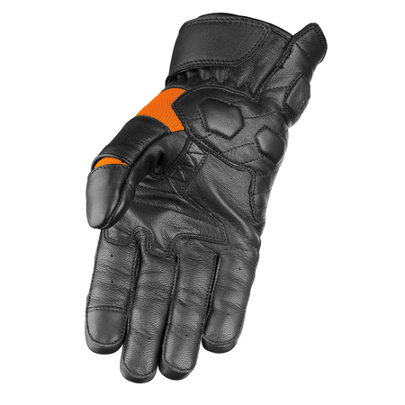 Rękawice Motocyklowe WOLF GUSTO ORANGE TW60