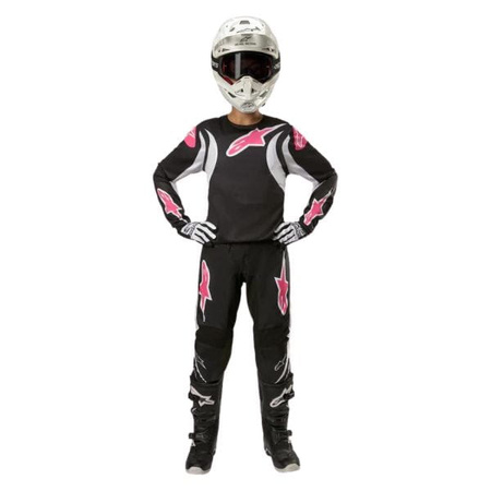 Spodnie Alpinestars MX Stella Fluid Black White