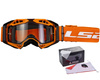 Gogle Enduro/Motocross LS2 AURA BLACK ORANGE