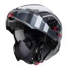 Kask Szczękowy Motocyklowy CABERG FLIP-UP HORUS X ROAD BLACK GREY WHITE