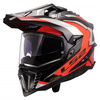 Kask Motocyklowy LS2 MX701 EXPLORER CARBON FRONTIER II ORANGE