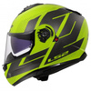 Kask Szczękowy LS2 FF908 STROBE II H-V YELLOW GREY