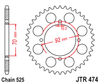 Zębatka Tylna JT JTR474.48
