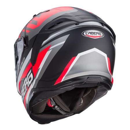 Kask integralny CABERG AVALON X KIRA BLACK GREY RED