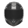 Kask Szczękowy Motocyklowy NOX N968 ULTRA BLACK WHITE MATT