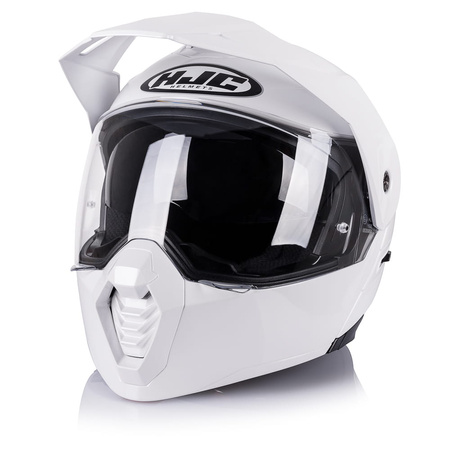 Kask Szczękowy HJC C80 Pearl White
