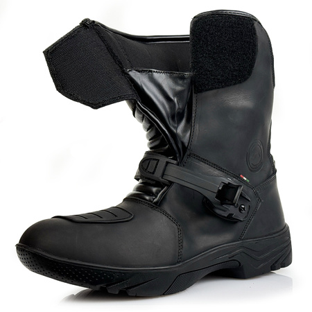 Buty Motocyklowe ZRX SIERRA BLACK czarny skóra
