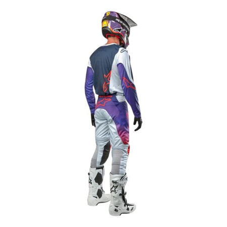 Spodnie Alpinestars MX Racer Grey/Blue/Orange