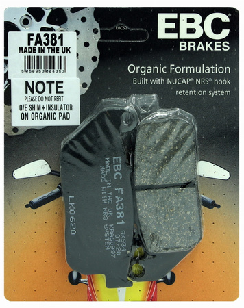 Klocki Hamulcowe EBC FA381