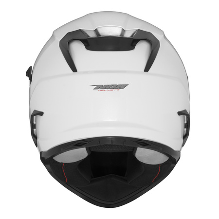 Kask Integralny Motocyklowy NOX N304 SOLID WHITE GLOSS