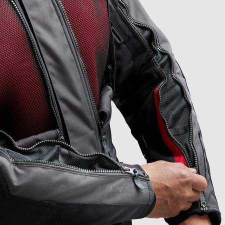 Kurtka Motocyklowa Rebelhorn Cubby V Black/Anthracite/Red