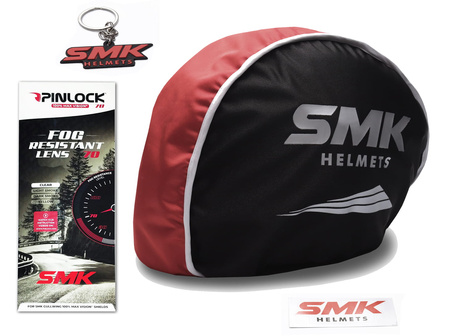 Kask Szczękowy SMK GULLWING NAVIGATOR czarny żółty