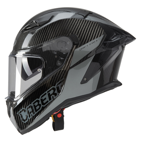 Kask Integralny Motocyklowy CABERG DRIFT EVO II CARBON NOVA BLACK GREY
