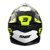 Dziecięcy Kask Motocyklowy SHOT PULSE KID AIRFIT czarny fluo