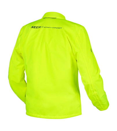 Kurtka Przeciwdeszczowa Damska SECA MULTI DRY FLUO żółty
