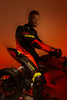 1-Częściowy Kombinezon Motocyklowy SHIMA HYPER-RS czarny biały