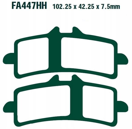 Klocki Hamulcowe EBC FA447HH