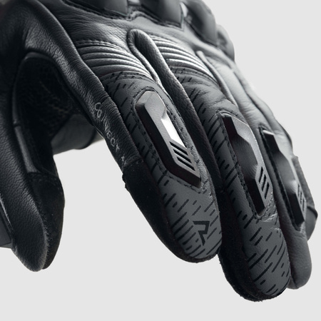 Skórzane rękawice motocyklowe REBELHORN VIPER BLACK