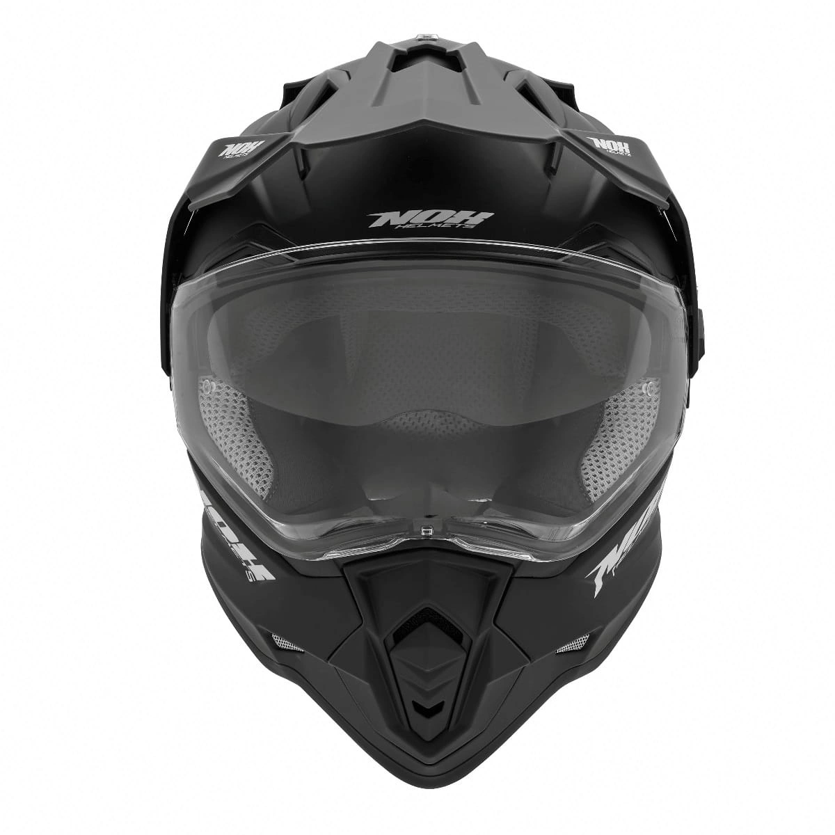Kask off-roadowy motocyklowy NOX N312 Czarny mat