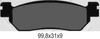 Klocki Hamulcowe Galfer FD214G1371