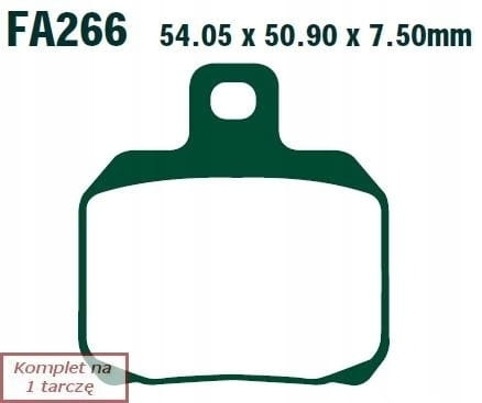 Klocki Hamulcowe EBC FA266HH