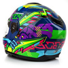 Kask Szczękowy LS2 FF908 STROBE II SVENT BLUE GREEN