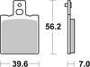 Klocki Hamulcowe SBS 519LS