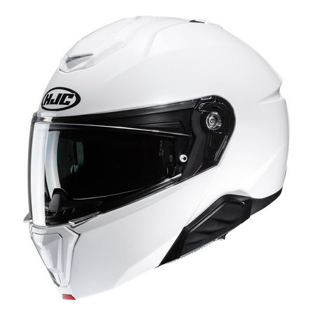 Kask Szczękowy Motocyklowy HJC I91 SOLID PEARL WHITE