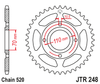 Zębatka Tylna JT JTR248.44