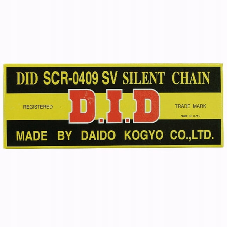 Łańcuszek Rozrządu DID SCR0409SV-114 Zamknięty