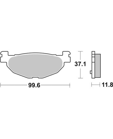 Klocki Hamulcowe SBS 185HF