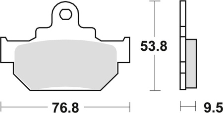 Klocki Hamulcowe TRW MCB551