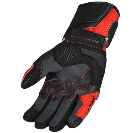 Rękawice Motocyklowe Seca Atom red
