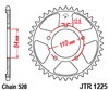 Zębatka Tylna JT JTR1225.40