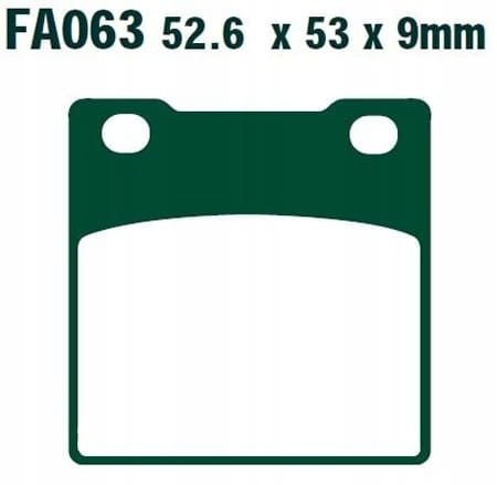 Klocki Hamulcowe EBC FA063HH