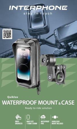 INTERPHONE WODOODPORNY POKROWIEC NA TELEFON QUIKLOX WATERPROOF SOFTCASE