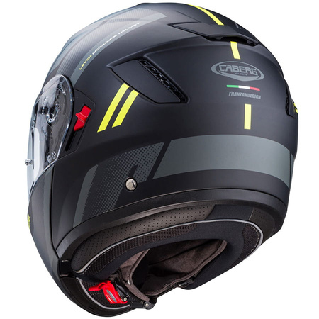 Kask Szczękowy Caberg Levo X Manta Black Gray Matt