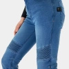 Damskie Jeansy Motocyklowe SHIMA ZENITH BLUE dżinsowe niebieski