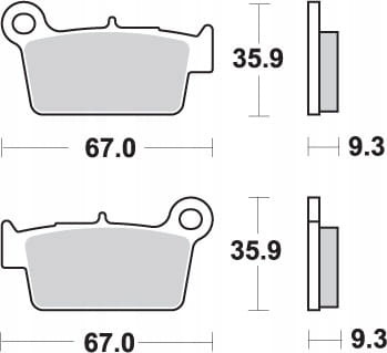 Klocki Hamulcowe SBS 790SI