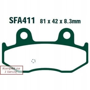 Klocki Hamulcowe EBC SFA411