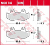 Klocki Hamulcowe TRW MCB746