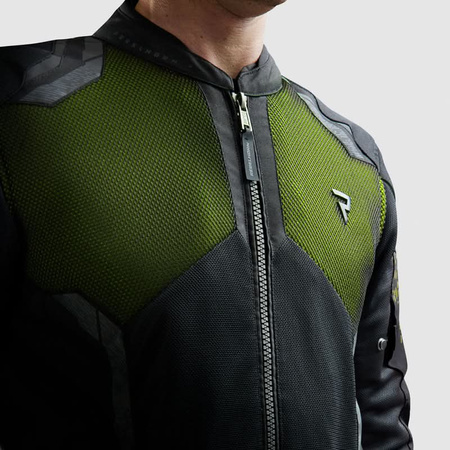Kurtka Tekstylna Motocyklowa REBELHORN JAX Black/Fluo