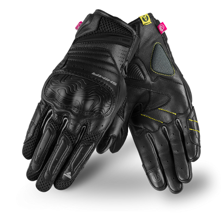 Rękawice Motocyklowe Damskie SHIMA RUSH BLACK