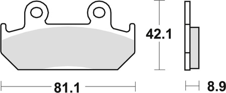 Klocki Hamulcowe TRW MCB562